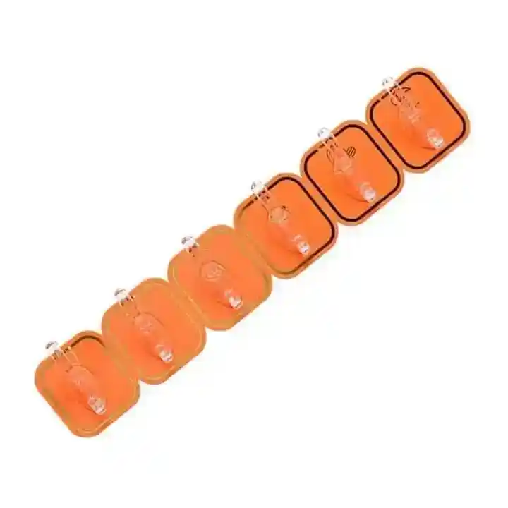 six raw plastic hook