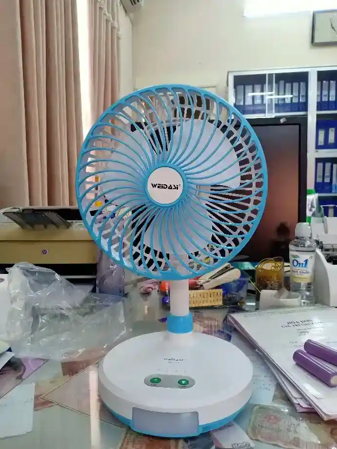 Weidasi WD-219 Portable rechargble Fan